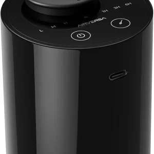 Waterless Essential Oil Diffuser Car Nebulizer Battery Mini Air Machine Black